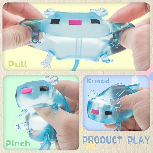 Funny Cute Squishy Blobofish Toy, Pull, Stretch and Squeeze Stress Toy, Fish Toy for Anxiety Relief, Sensory Toys for Autism, Birthday, Christmas, Office, Stocking Stuffer Gift in Saudi Arabia