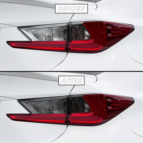 SlickMod PreCut Vinyl Smoke Tint for 2015-2018 Lexus RC Tail Light (3. Turn Signal & Reverse, 35% Light Smoke) in Saudi Arabia