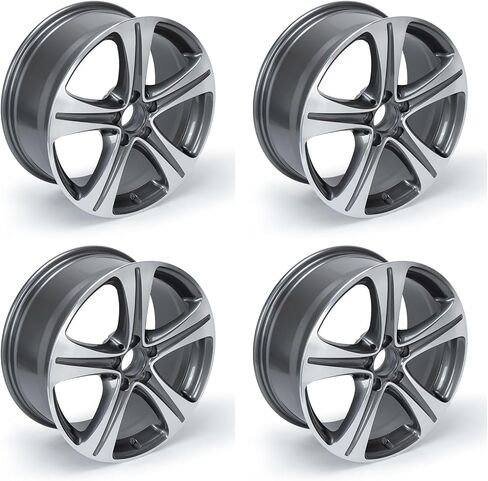 حافة عجلة جديدة من سبائك الألومنيوم مقاس 19 × 8.5 بوصة مقاس 19 بوصة متوافقة مع تصميم HONDA Accord OEM لعام 2018-2022، تناسب مباشر، عجلة بديلة من السبائك، استبدال إطارات السيارة فائقة التحمل (4 عبوات) in Saudi Arabia