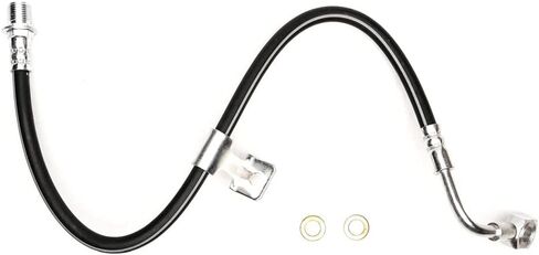 Dynamic Friction Company Front Right Brake Line Hose Fits 1981-1986 Chevrolet C10, GMC C1500; 1987 Chevrolet R10, GMC R1500 in Saudi Arabia