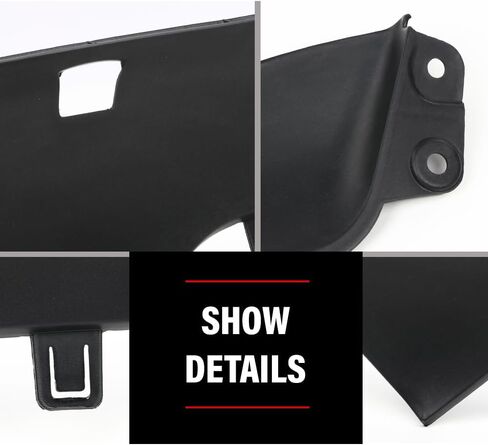 G-PLUS Front Bumper Upper Grill Surround Cover Grille Compatible with Tesla Model X 2016 2017 2018 2019 2020 Black in Saudi Arabia