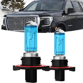 Halogen Headlights Fit For GMC Yukon Denali 2007-2013 Headlight Bulbs,9008/H13 High/Low Beams Bright Front Light Combo Kit,Plug & Play,Pack of 2 in Saudi Arabia