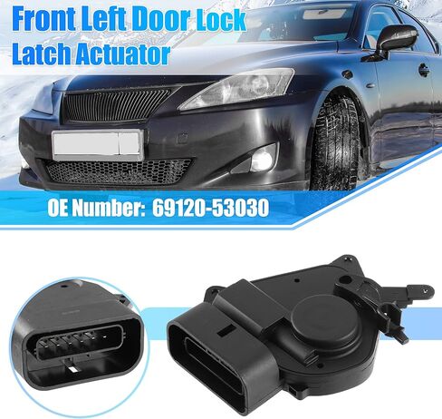X AUTOHAUX الجبهة اليسرى محرك المُشغل الإلكتروني لقفل الباب لكزس IS300 2001-2003 69120-53030 in Saudi Arabia