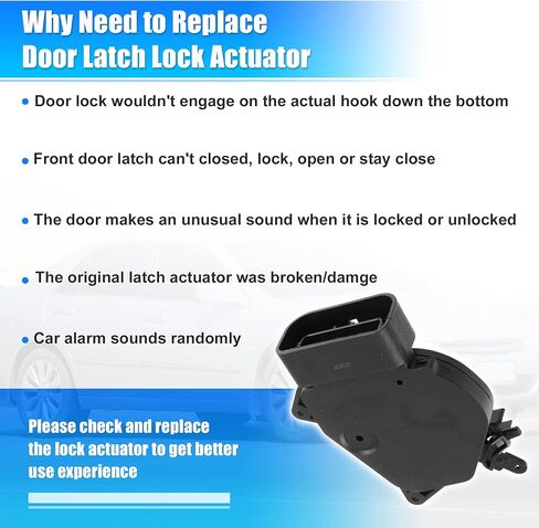 X AUTOHAUX الجبهة اليسرى محرك المُشغل الإلكتروني لقفل الباب لكزس IS300 2001-2003 69120-53030 in Saudi Arabia