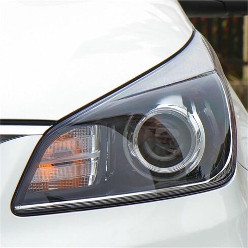 Compatible For Kia K2 2017 2018 2019 Accessories Lights Cover Headlight Cover Car Front Headlight Lens Cover Lights Shell(2pcs Left and Right) in Saudi Arabia