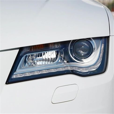 متوافق مع أودي A7 RS7 2011 2012 2013 2014 اكسسوارات السيارات كشافات قذيفة شفافة غطاء المصباح عاكس الضوء عدسة (2 قطعة اليسار واليمين) in Saudi Arabia