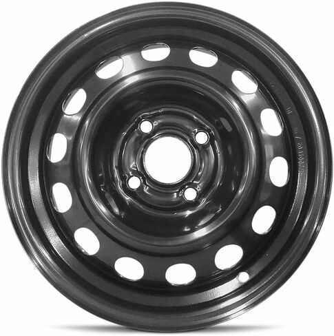 عجلة استبدال OEM جديدة لـ 1987-2001 Mitsubishi Mirage مقاس 14 × 5.5 بوصة حافة فولاذية مطلية باللون الأسود تناسب 185/60R14 in Saudi Arabia