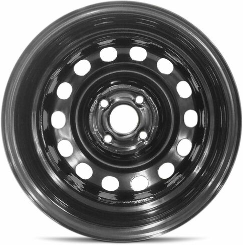 عجلة استبدال OEM جديدة لـ 1987-2001 Mitsubishi Mirage مقاس 14 × 5.5 بوصة حافة فولاذية مطلية باللون الأسود تناسب 185/60R14 in Saudi Arabia