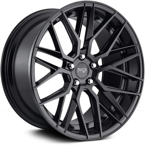 Niche M190 Gamma 20x9 5x114.3 +35mm Matte Black Wheel Rim in Saudi Arabia