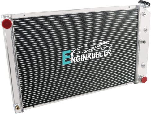 Direct Replacement for 1968-1972 1969 Chevelle GTO Cutlass Lemans 7.4L 454 | ENGINKUHLER Racing Radiator 1970 1971 (3-Row) in Kuwait