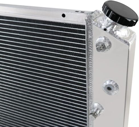 Direct Replacement for 1968-1972 1969 Chevelle GTO Cutlass Lemans 7.4L 454 | ENGINKUHLER Racing Radiator 1970 1971 (3-Row) in Kuwait