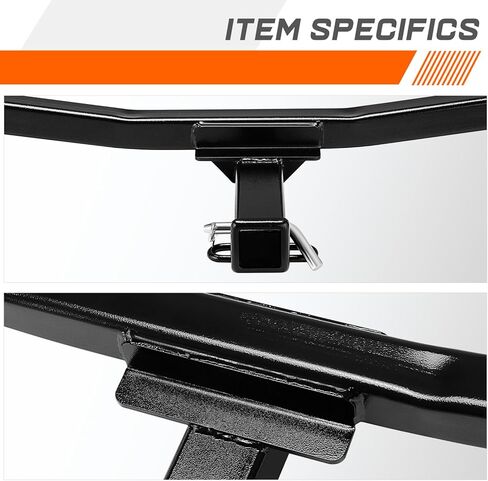 PM PERFORMOTOR Rear Class 3 Trailer Hitch 2" Receiver Compatible with 2008-2020 Nissan Rogue Select, Black in Saudi Arabia