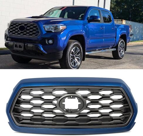 إدراج الشبكة العلوية للمصد الأمامي متوافق مع طراز Toyota Tacoma 2016-2023 TRD يحل محل 5311404250 in Kuwait