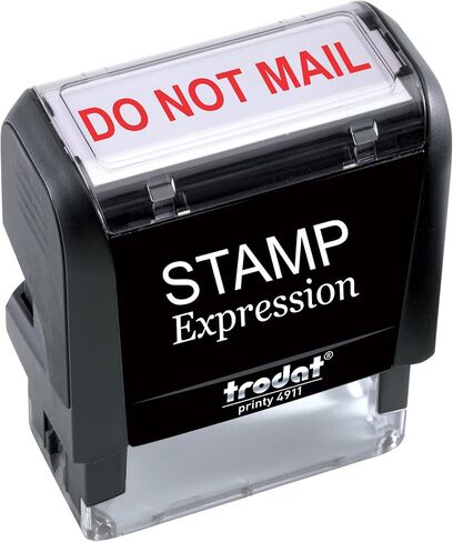 StampExpression - ختم مطاطي ذاتي التحبير لمكتب البريد - حبر أحمر (A-5498) in Saudi Arabia
