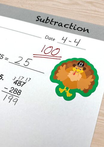 Teacher Created Resources Turkeys Stickers (TCR6943) in Saudi Arabia