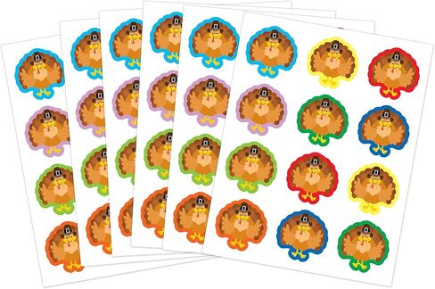 Teacher Created Resources Turkeys Stickers (TCR6943) in Saudi Arabia