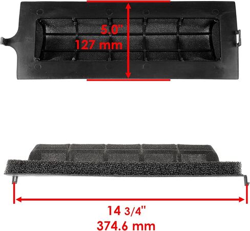 Caltric Air Filter Cleaner Element Compatible with Yamaha Venture 700 VT700 1998 1999 2000 2001 2002 2003 in Saudi Arabia