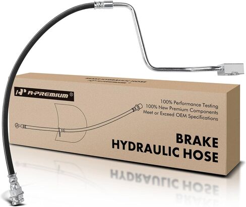 A-Premium Brake Hydraulic Hose Compatible with Select Ford Models - F Super Duty 1988-1997, F53/F59 1989-1995 - Replace# E8TZ2078C in Saudi Arabia