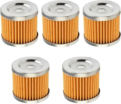 5PCS Motorcycle Engine Oil Filter For HJ125K GN125 EN125 GS125 HJ GN EN 125 125cc Motorcycle Accessories in Saudi Arabia