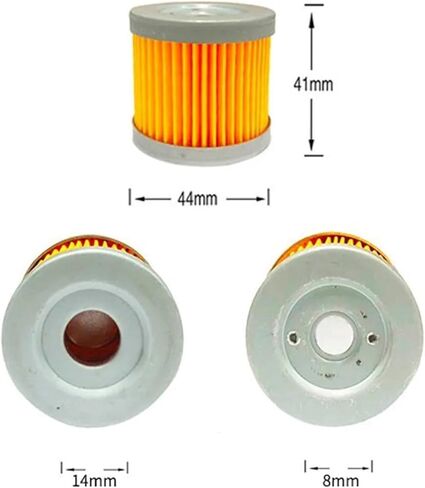 5PCS Motorcycle Engine Oil Filter For HJ125K GN125 EN125 GS125 HJ GN EN 125 125cc Motorcycle Accessories in Saudi Arabia
