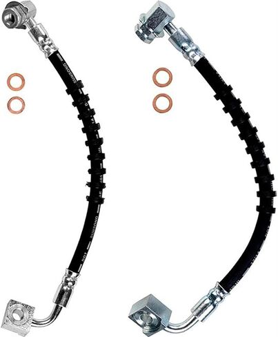 Front Brake Hose Hydraulic Lines Hoses Kit for Ford Explorer Sport 4.0L 2001 2002 2003, for Ranger 2.5L 1998 1999 2000 2001, for Ranger 2.3L RWD 2004 2005 2006, Car Replacement Parts in Saudi Arabia