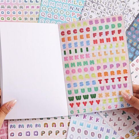 12 Sets 600 Sheets Washi Stickers for Journaling, Boho Stickers Abstract Aesthetic Stickers Vintage Scrapbook Sticker Set for Bullet Art Diary Card Craft Gifts Planner Notebook in Kuwait
