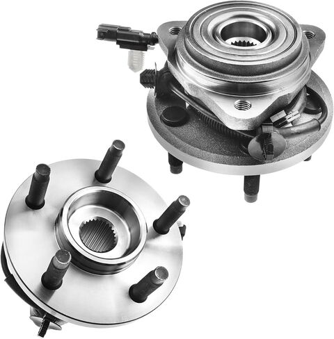 Detroit Axle - 4WD Front Wheel Bearing Hubs for 2009-2011 Ford Ranger 2003-2010 Mazda B4000, Pair Wheel Bearing and Hubs Assembly Replacement in Saudi Arabia