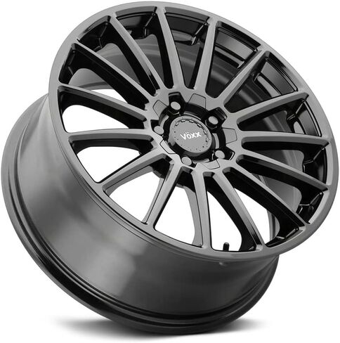 Voxx CASINA Custom Wheel - 16x7, 20 Offset, 5x108 Bolt Pattern, 73.1mm Hub - Gloss Black Rim in Kuwait