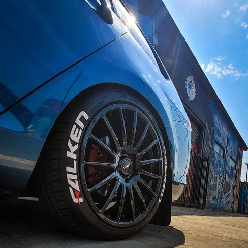 Voxx CASINA Custom Wheel - 16x7, 20 Offset, 5x108 Bolt Pattern, 73.1mm Hub - Gloss Black Rim in Kuwait