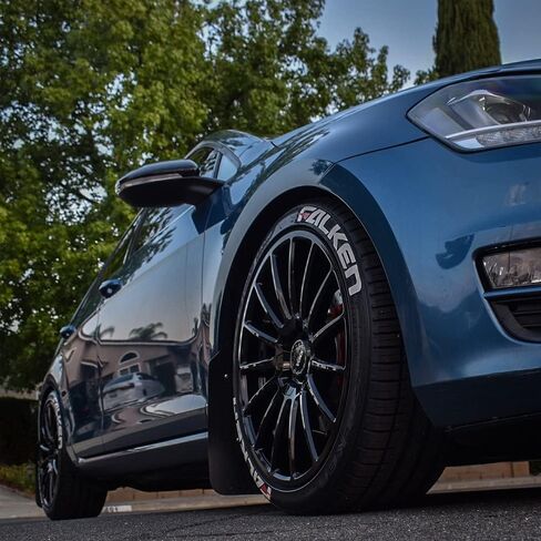 Voxx CASINA Custom Wheel - 16x7, 20 Offset, 5x108 Bolt Pattern, 73.1mm Hub - Gloss Black Rim in Kuwait