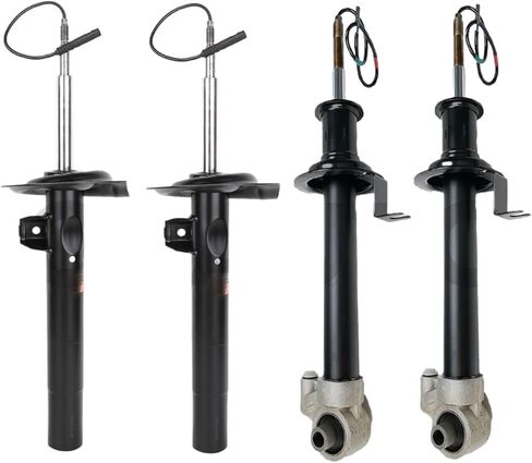 1Pcs Compatible For BMW E38 740i 740iL 750iL Front Rear Suspension Strut Electric Shock Absorber ADS 31311091557 31311091558 37121091571(REAR LEFT) in Saudi Arabia