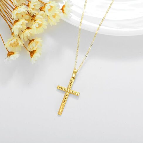 Solid 14K Gold Star of David Necklace for Women, 14kt Real Gold Opal Star of David Cross Pendant Necklace Religious Jewelry Gifts for Mom Wife Christmas Birthday Mother's Day in Saudi Arabia