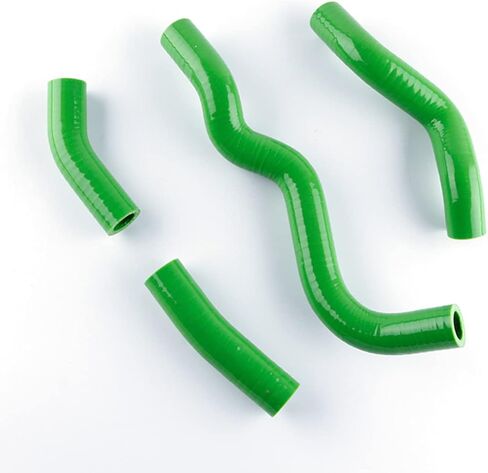 3 ply Silicone Coolant Radiator Hose Kit Fit Kawasaki KLX 300 KLX300 97-07 (Green) in Saudi Arabia