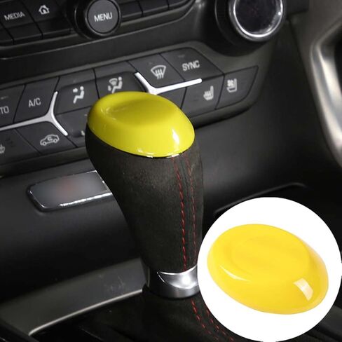 For Chevrolet Corvette C7 2014-2019 Interior Accessories, Gear Shift Knob Head Cover Trim Accessories Compatible for 2014-2019 Chevrolet Corvette C7 (ABS, For Gear Shift Knob, 3 PCS, Carbon Fiber) in Saudi Arabia
