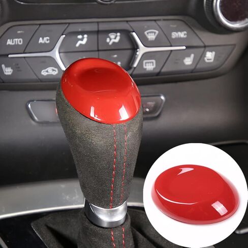 For Chevrolet Corvette C7 2014-2019 Interior Accessories, Gear Shift Knob Head Cover Trim Accessories Compatible for 2014-2019 Chevrolet Corvette C7 (ABS, For Gear Shift Knob, 3 PCS, Carbon Fiber) in Saudi Arabia