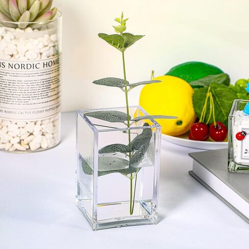 Clear Acrylic Pen Holder – Desktop Organizer Storage Case for Home and Office Supplies in Saudi Arabia