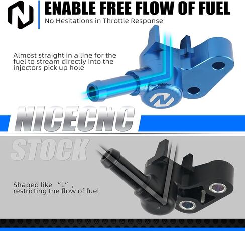 NICECNC حاقن الوقود للدراجات النارية متوافق مع KTM 250 350 450 SXF XCF 2016-2023 250 350 450 500 EXCF 2017-2023 350 500 XCF-W 2020-2023، انظر الإعداد in Saudi Arabia