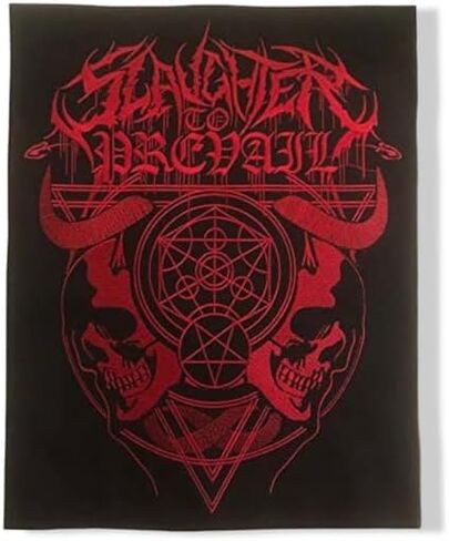 Slaughter to Mucical Band Patch – Embroidered Iron-On/Sew-On Applique in Saudi Arabia