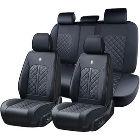 Car Seat Covers for Subaru Outback 2010-2024, PU Leather, 5-Piece Set, Non-Slip, Waterproof, Protects and Upgrades Seats, Beautifies Older Car Interiors. (Khaki) in Saudi Arabia