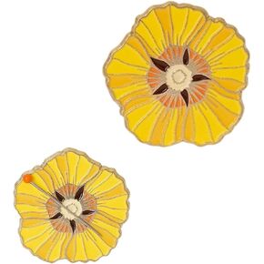 ThFmlva Cross Stitch Needle Minder Floral Magnetic Needle Point Accessories for Stitching Embroidery in Saudi Arabia