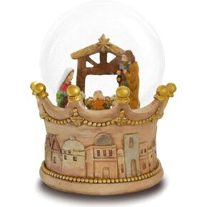 S/4 Christmas Snow Globe, Train and Santa Claus and Snowman Snowglobes Figurines, Snow Globes，Santa Snow Globe, Christmas Snow Globes, Christmas Decor in Saudi Arabia