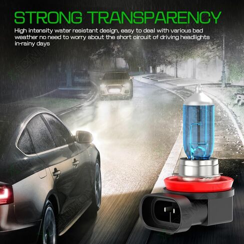 Fit for Honda Pilot 2006 2007 2008 2009 2010 2011 2012 2013 2014 2015 2016 2017 2018, 9005 H11 High Low Beam Halogen Headlight Bulbs & H11/H16 Fog Light Bulbs, Ultra - High Performance, Pack of 6 in Kuwait