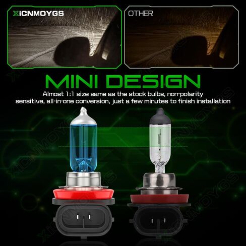 Fit for Honda Pilot 2006 2007 2008 2009 2010 2011 2012 2013 2014 2015 2016 2017 2018, 9005 H11 High Low Beam Halogen Headlight Bulbs & H11/H16 Fog Light Bulbs, Ultra - High Performance, Pack of 6 in Kuwait