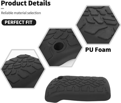 Compatible with Jeep Wrangler TJ 1997-2006 Center Console Armrest Storage Soft Mat Pet Antiscrach Mat Black in Saudi Arabia