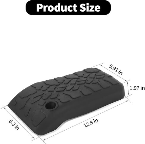 Compatible with Jeep Wrangler TJ 1997-2006 Center Console Armrest Storage Soft Mat Pet Antiscrach Mat Black in Saudi Arabia