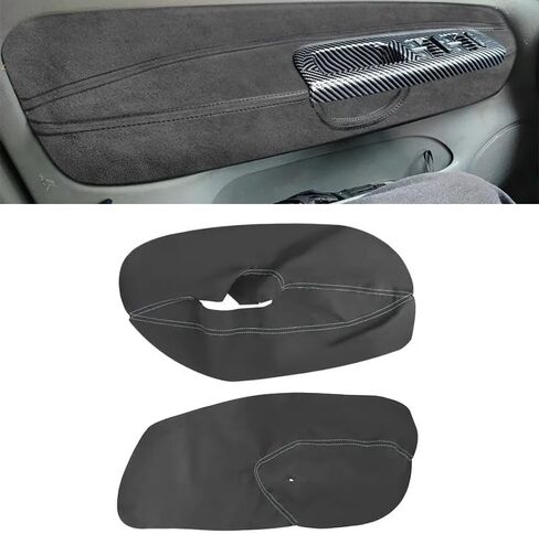 for VW Golf 4 MK4 Bora Jetta 1998 1999 2000 2001 2002 2003 2004 2005 Only LHD 4 Doors Armrest Panel Suede Leather Cover Trim (4pcs) in Saudi Arabia