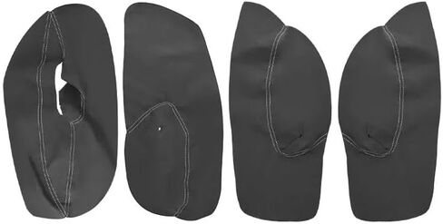 for VW Golf 4 MK4 Bora Jetta 1998 1999 2000 2001 2002 2003 2004 2005 Only LHD 4 Doors Armrest Panel Suede Leather Cover Trim (4pcs) in Saudi Arabia