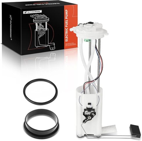 A-Premium Electric Fuel Pump Module Assembly with Pressure Sensor Compatible with GMC Sonoma 2003 RWD & Chevrolet S10 2003, L4 2.2L Only in Saudi Arabia