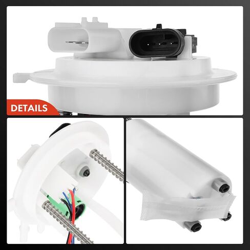 A-Premium Electric Fuel Pump Module Assembly with Pressure Sensor Compatible with GMC Sonoma 2003 RWD & Chevrolet S10 2003, L4 2.2L Only in Saudi Arabia
