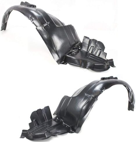 Evan Fischer Fender Liner Front, Driver and Passenger Side Compatible with 2006-2007 Subaru Impreza Plastic Material, Set of 2, (2) Fender Liners - SU1249116, SU1248116 in Saudi Arabia